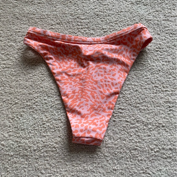 NWOT Sporti x Stef Corgel Isla Cheetah High-Waisted Cheekini Bottom - Picture 5 of 10